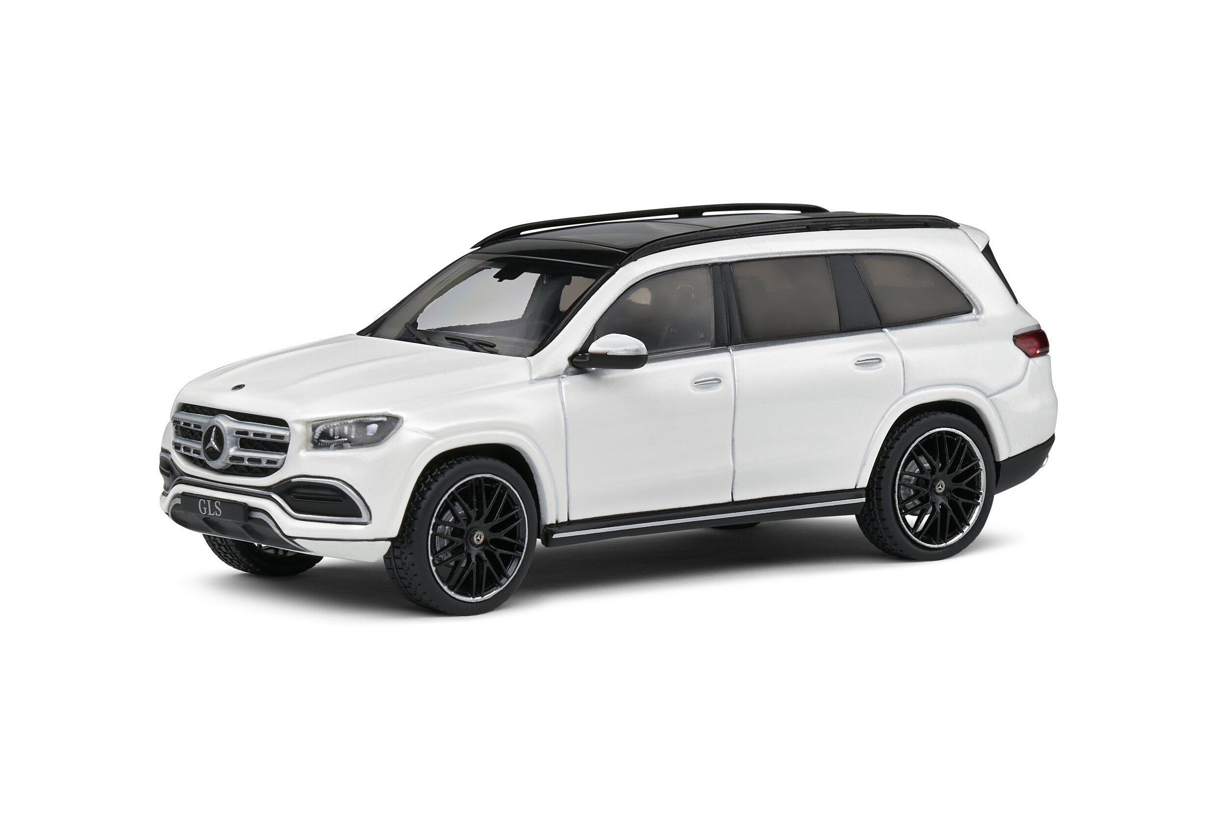 Mercedes Benz GLS - AMG Wheels - Diamond White 1:43 scale model car