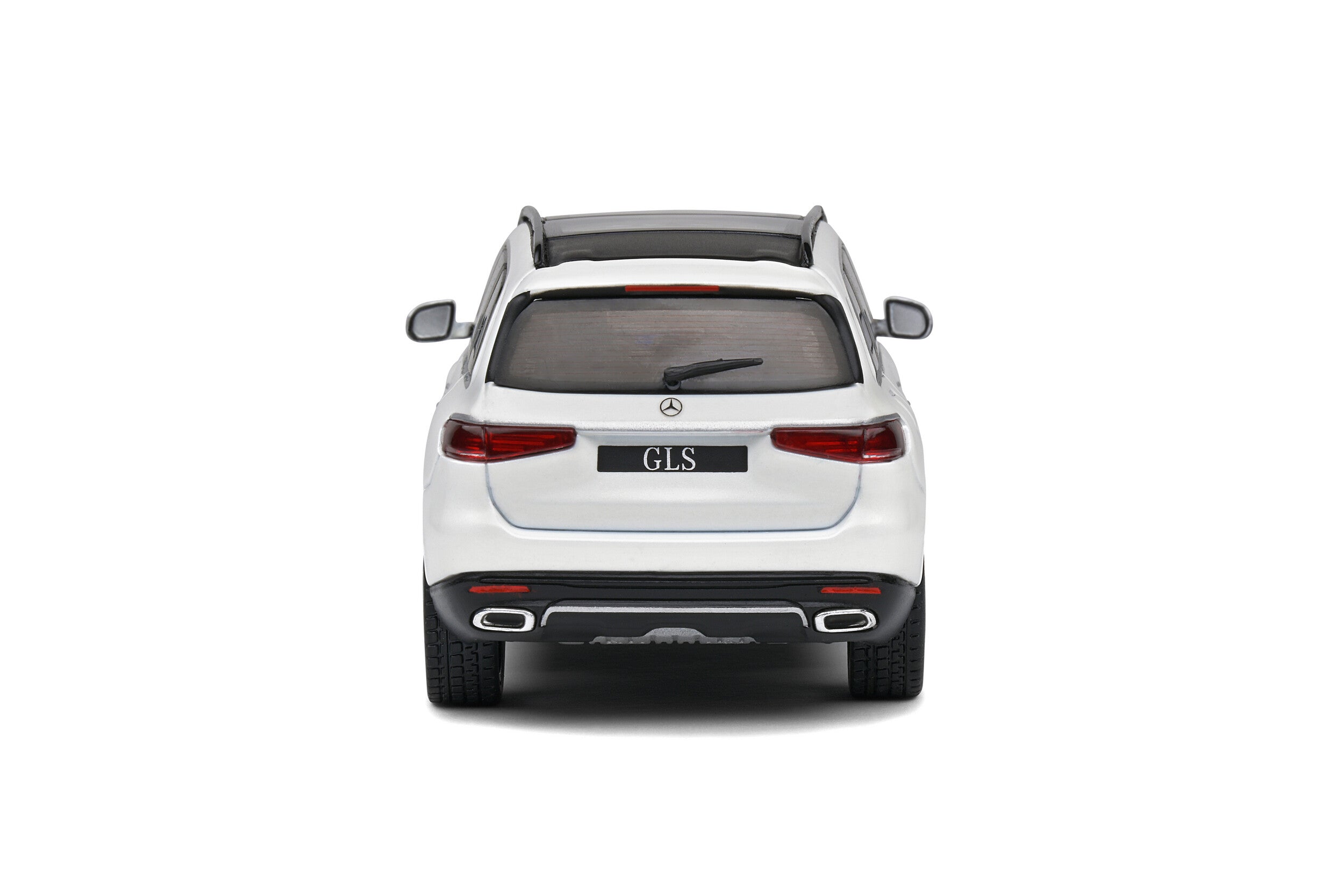 Mercedes Benz GLS - AMG Wheels - Diamond White 1:43 scale model car