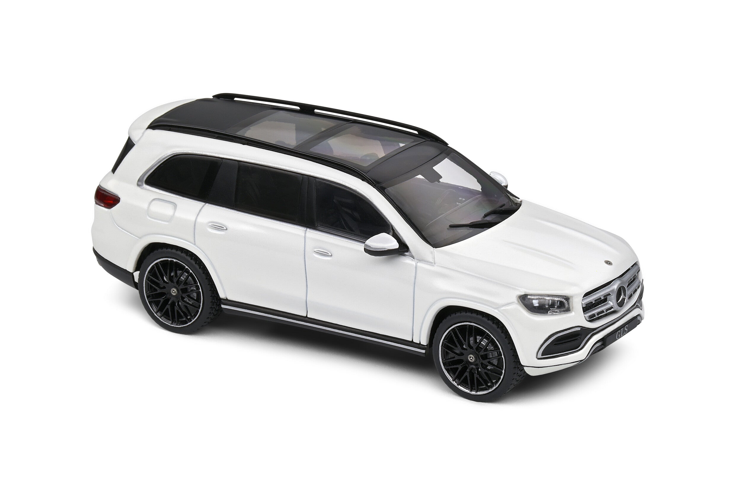 Mercedes Benz GLS - AMG Wheels - Diamond White 1:43 scale model car