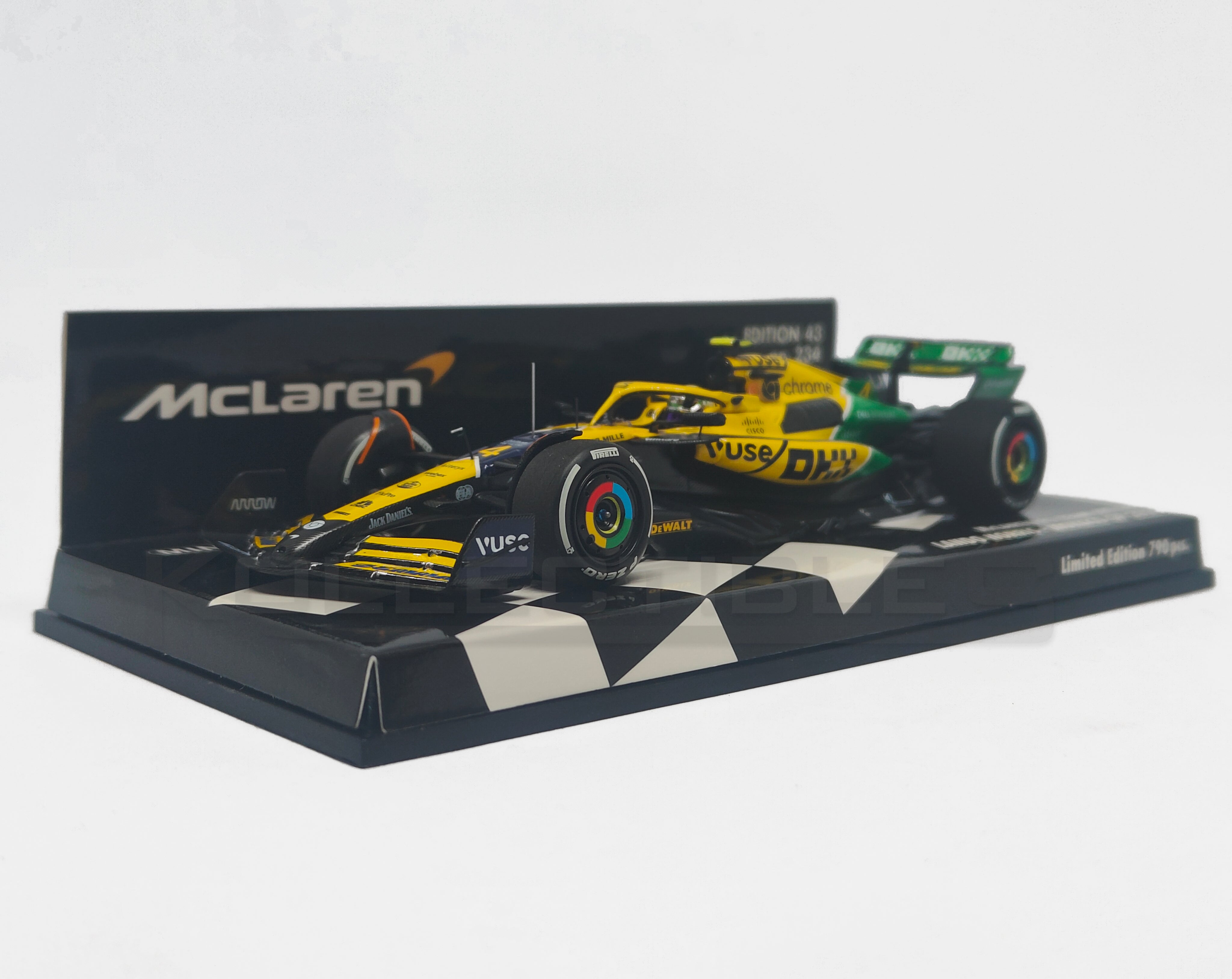 Mclaren Formula 1 Team MCL38 -2024 1:43 Scale model car - Minichamps