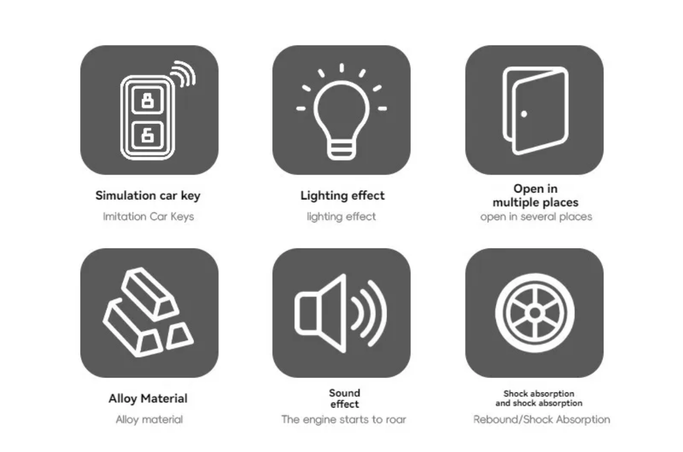 Audi RS7 Sportback with Key Remote Metal Diecast Car 1:18 (28x11 cm)