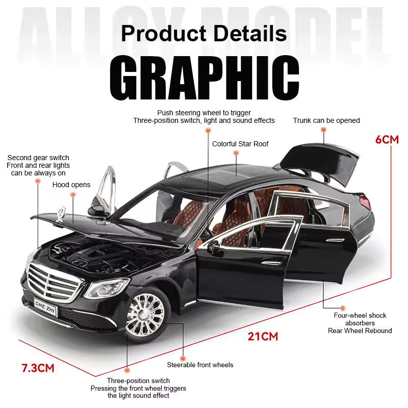 Mercedes E300L Metal Diecast Car