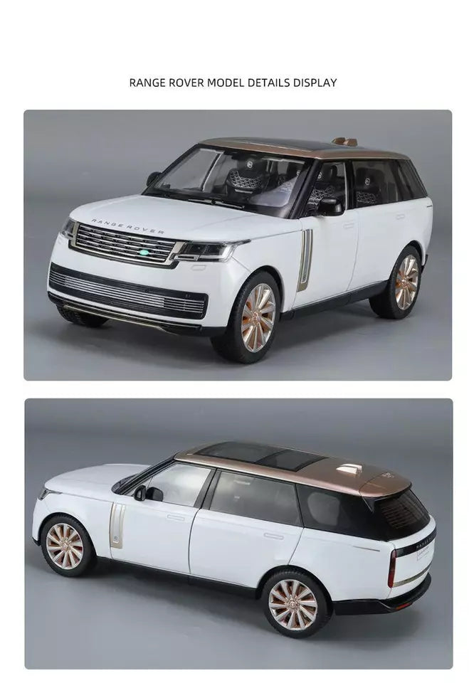 Range Rover Autobiography SV New Metal Diecast Car 1:18 (28x11 cm)