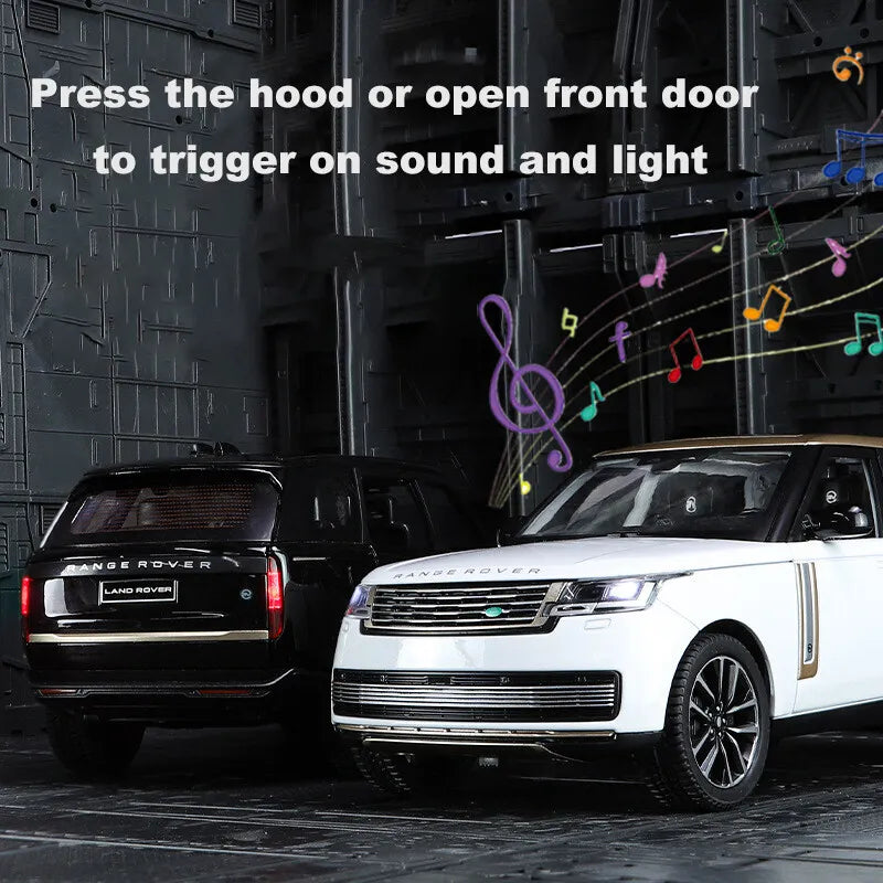 Range Rover Autobiography SV New Metal Diecast Car 1:18 (28x11 cm)