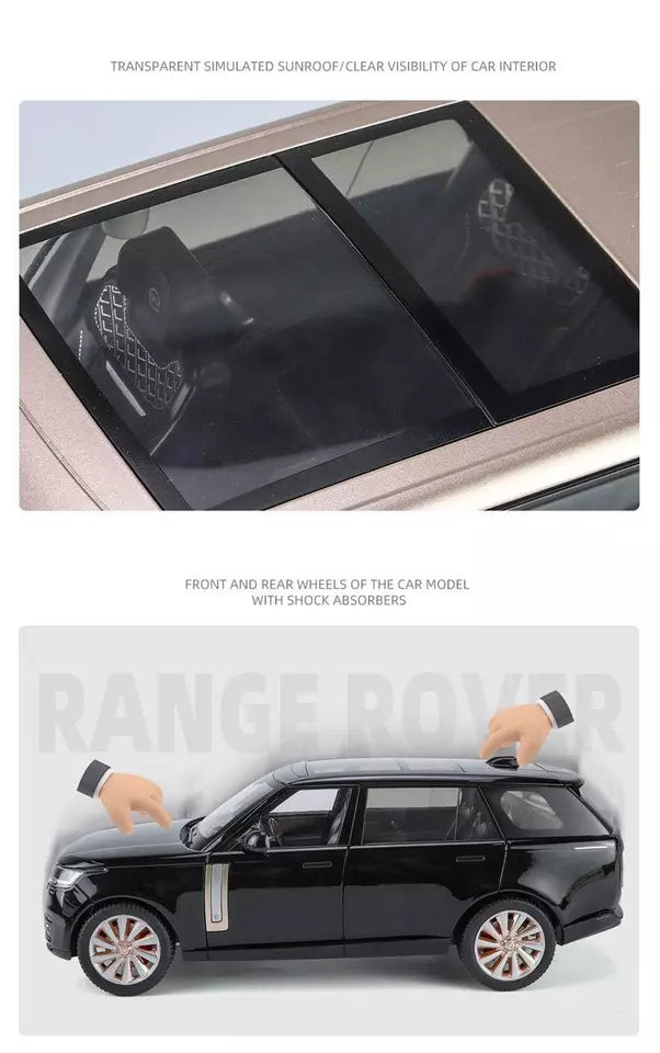 Range Rover Autobiography SV New Metal Diecast Car 1:18 (28x11 cm)