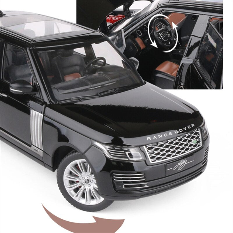 Range Rover Autobiography Metal Diecast Car 1:18 (28 x 11 cm)