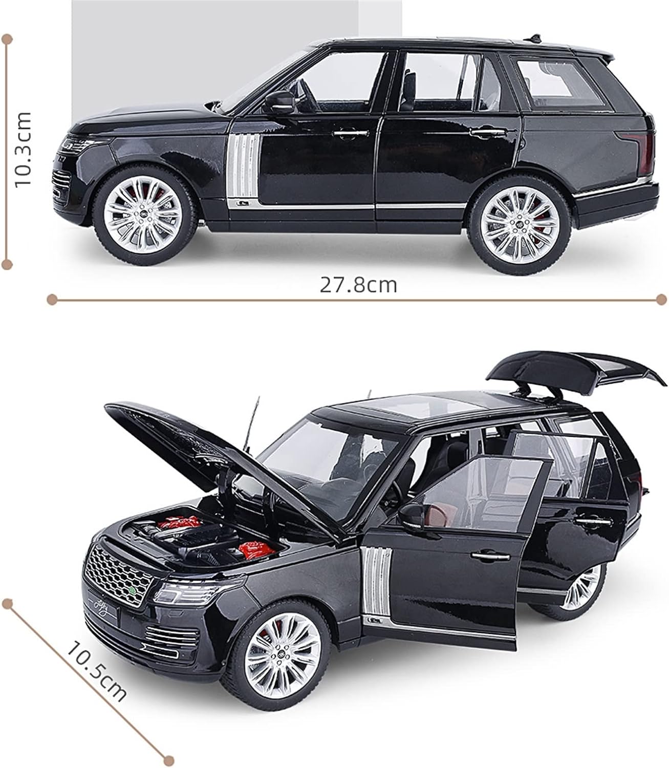 Range Rover Autobiography Metal Diecast Car 1:18 (28 x 11 cm)