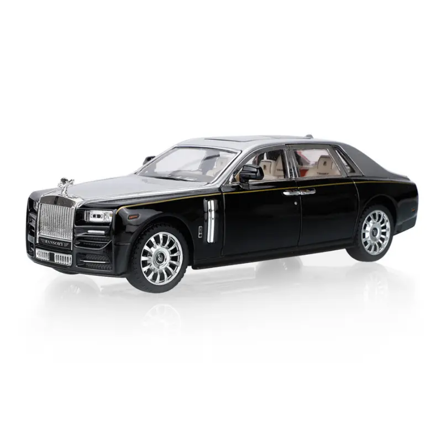 Rolls Royce Phantom Metal Diecast Car 1:24 (20x8 cm)