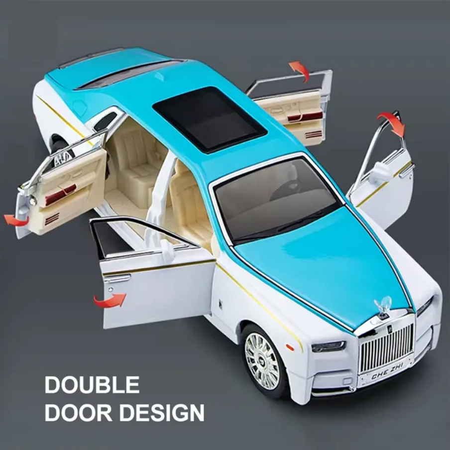 Rolls Royce Phantom Metal Diecast Car 1:24 (20x8 cm)