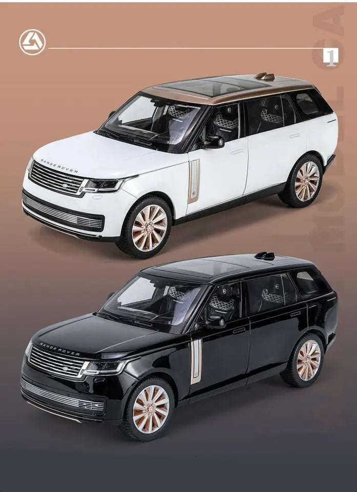 Range Rover Autobiography SV New Metal Diecast Car 1:18 (28x11 cm)