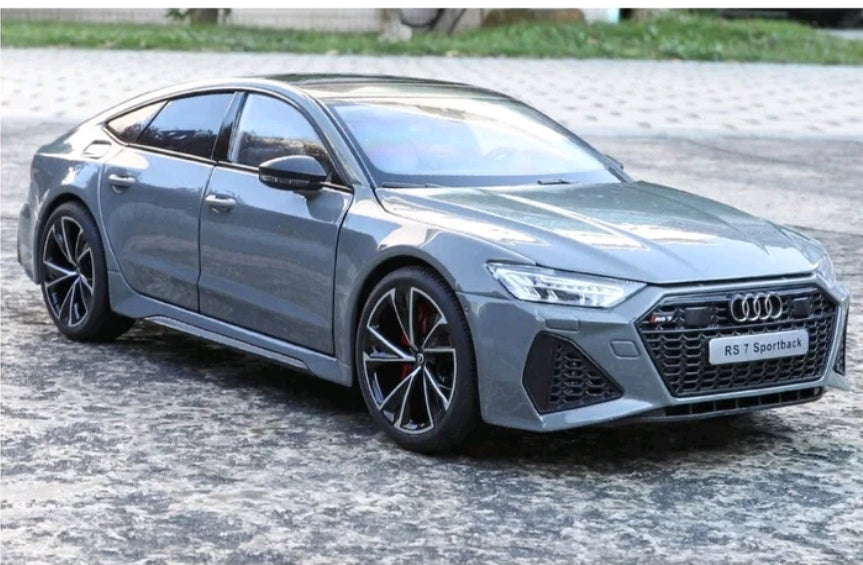 Audi RS7 Sportback with Key Remote Metal Diecast Car 1:18 (28x11 cm)