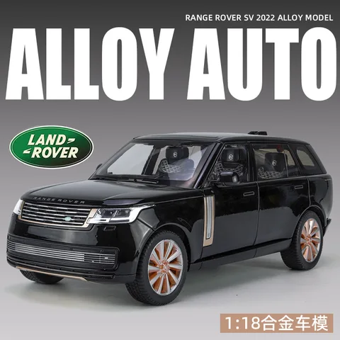 Range Rover Autobiography SV New Metal Diecast Car 1:18 (28x11 cm)