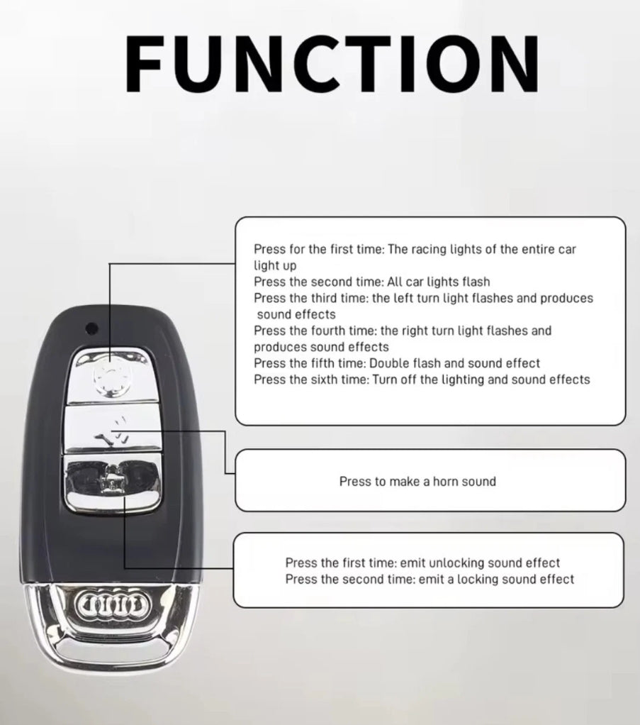 Audi RS7 Sportback with Key Remote Metal Diecast Car 1:18 (28x11 cm)