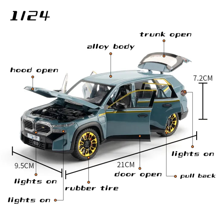 BMW XM Metal Diecast Car