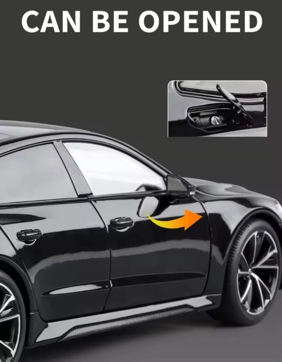 Audi RS7 Sportback with Key Remote Metal Diecast Car 1:18 (28x11 cm)