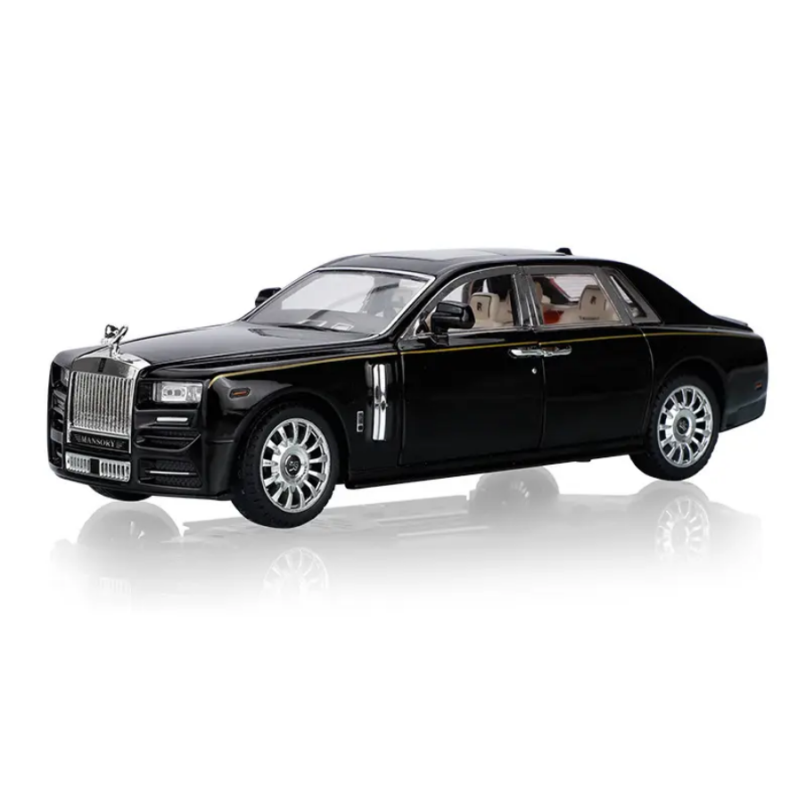 Rolls Royce Phantom Metal Diecast Car 1:24 (20x8 cm)