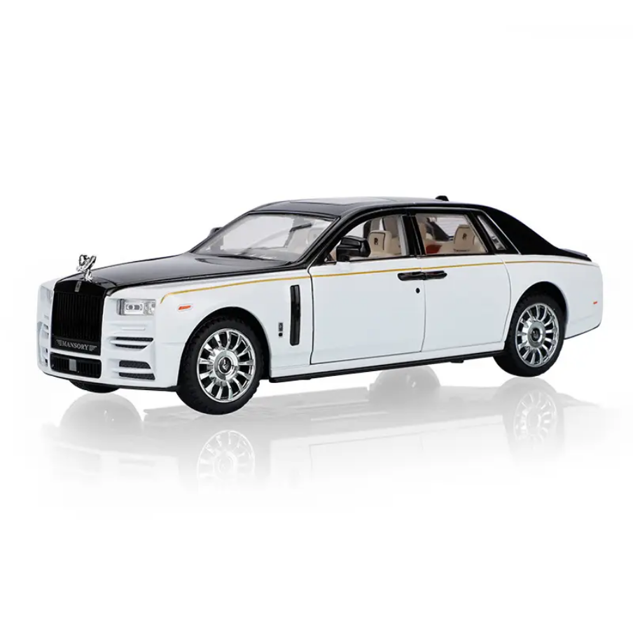 Rolls Royce Phantom Metal Diecast Car 1:24 (20x8 cm)