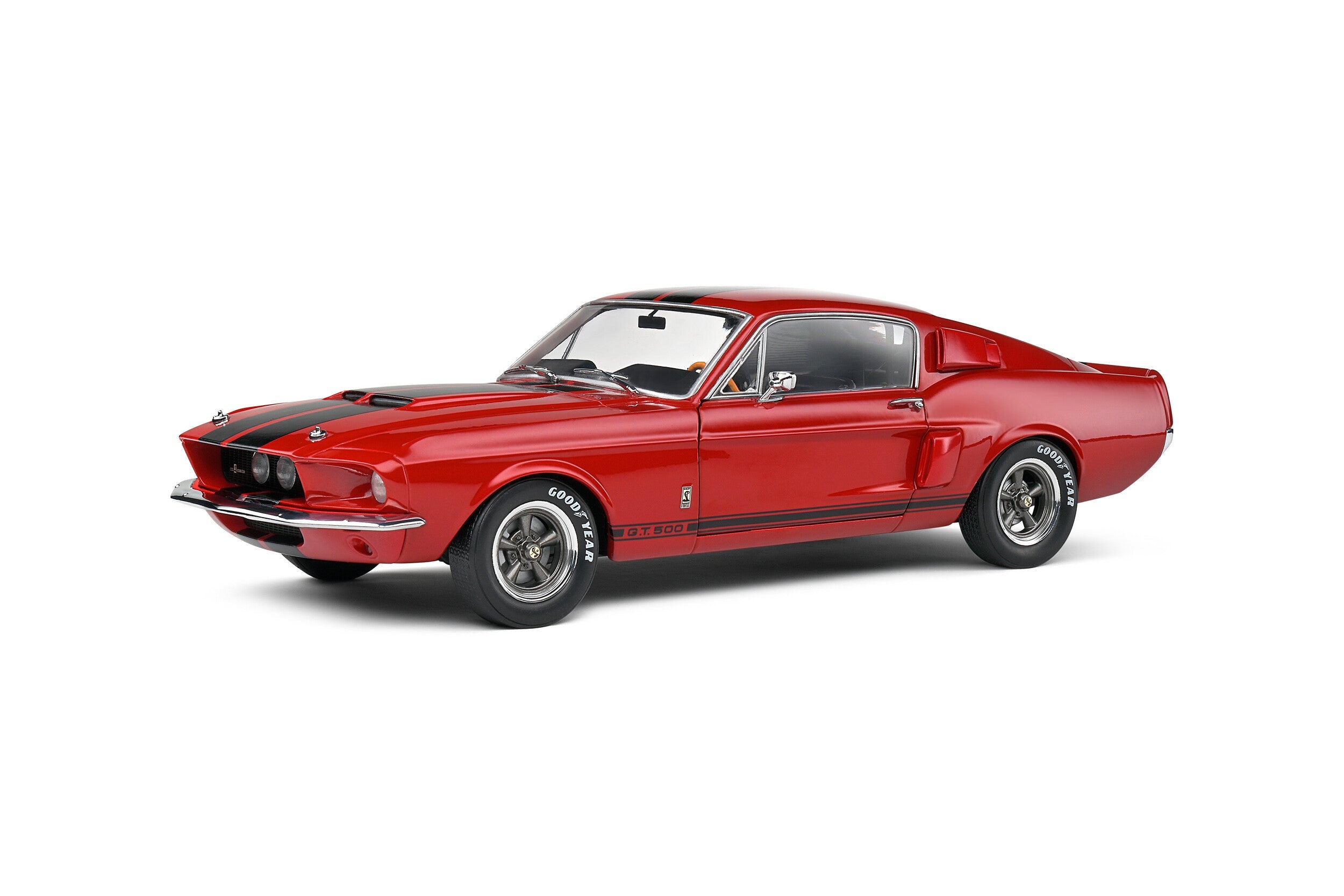 Shelby GT500 Red 1967 1:18 scale model car