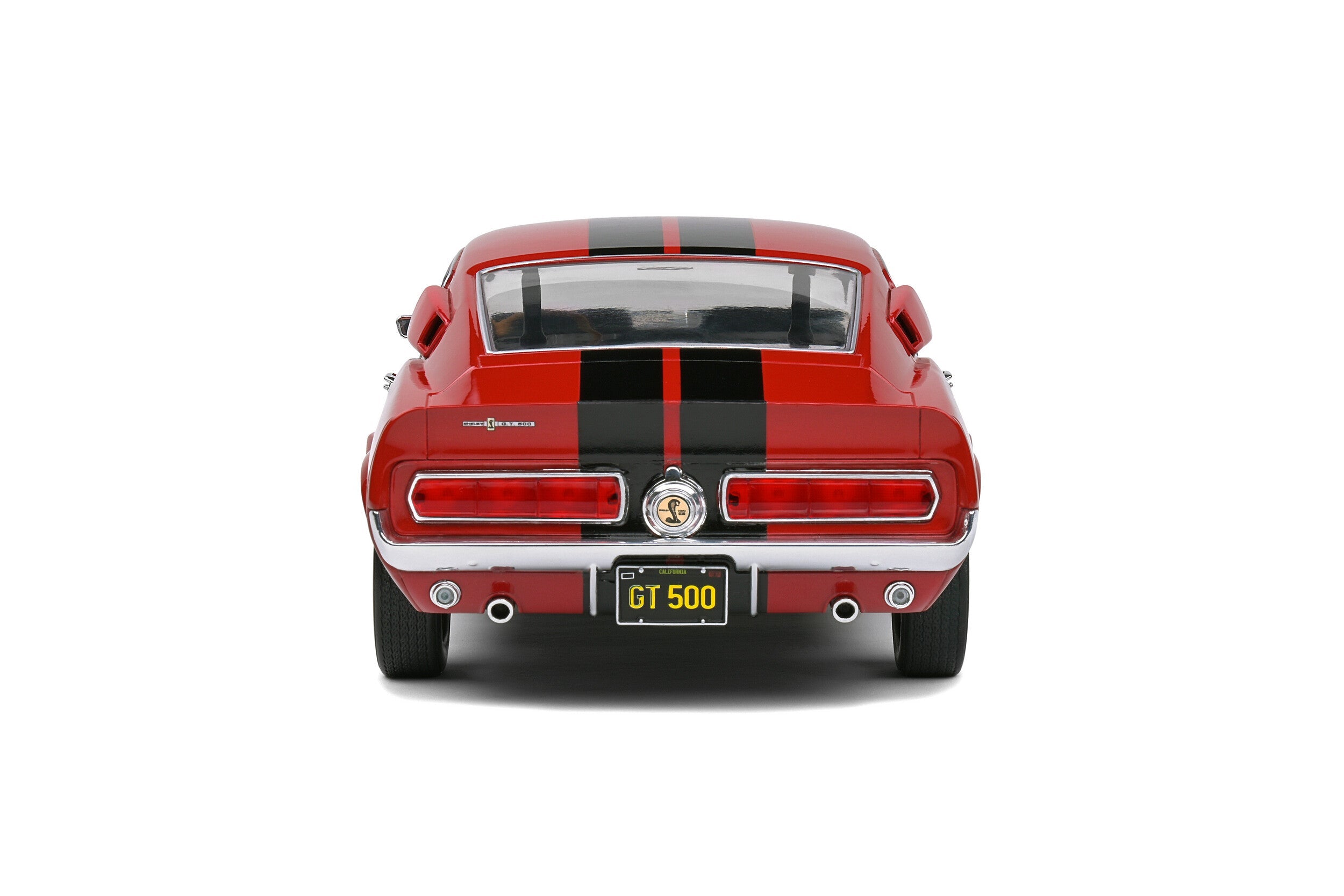 Shelby GT500 Red 1967 1:18 scale model car