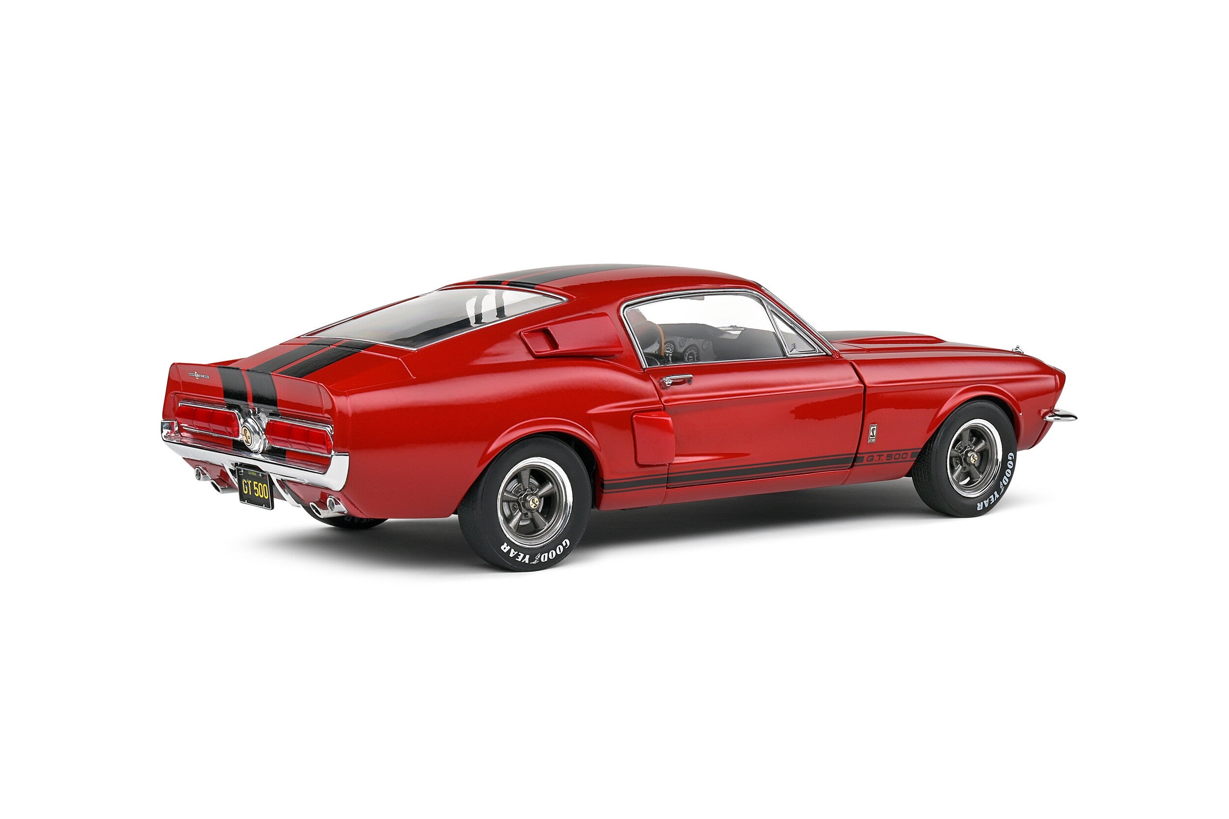 Shelby GT500 Red 1967 1:18 scale model car