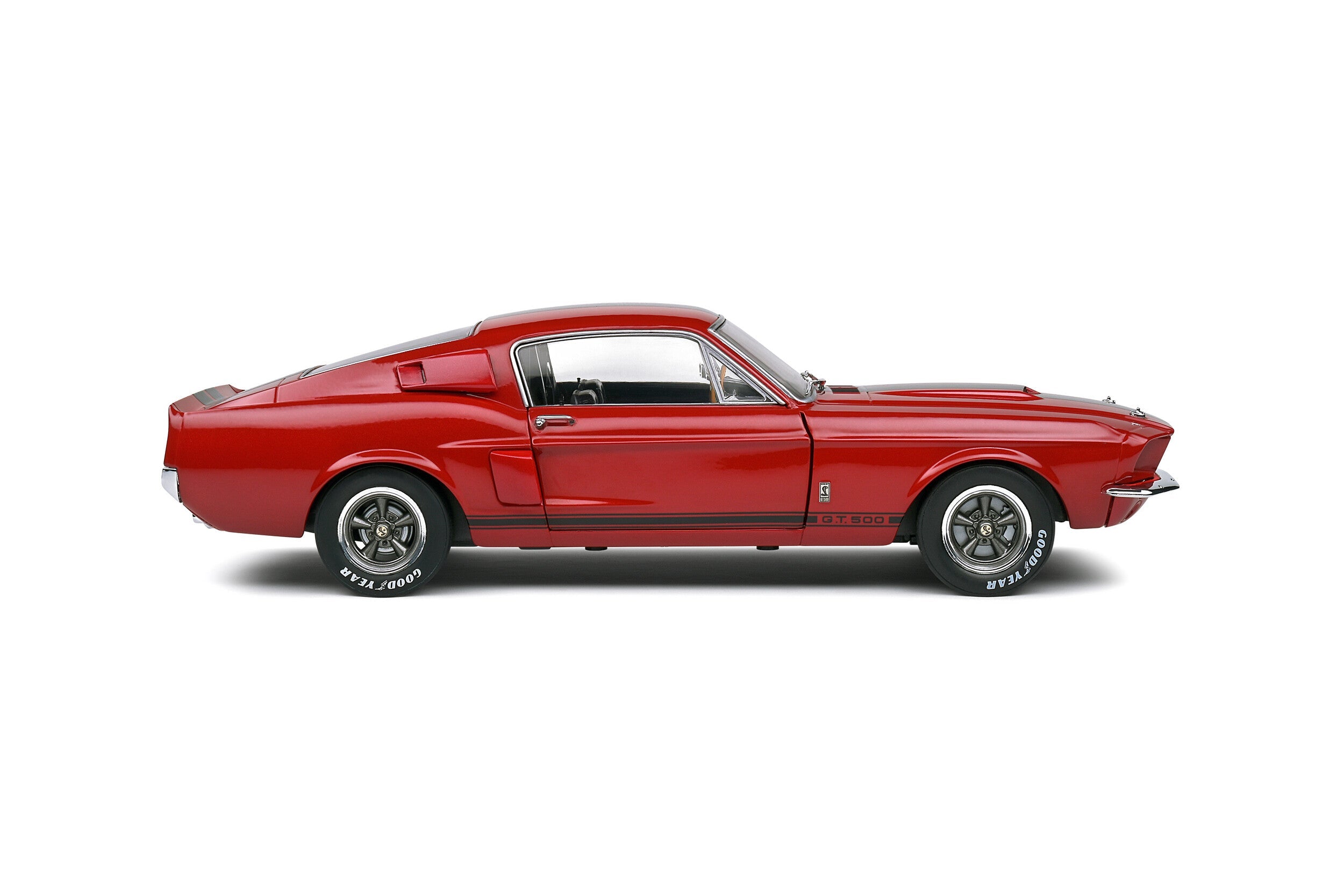 Shelby GT500 Red 1967 1:18 scale model car