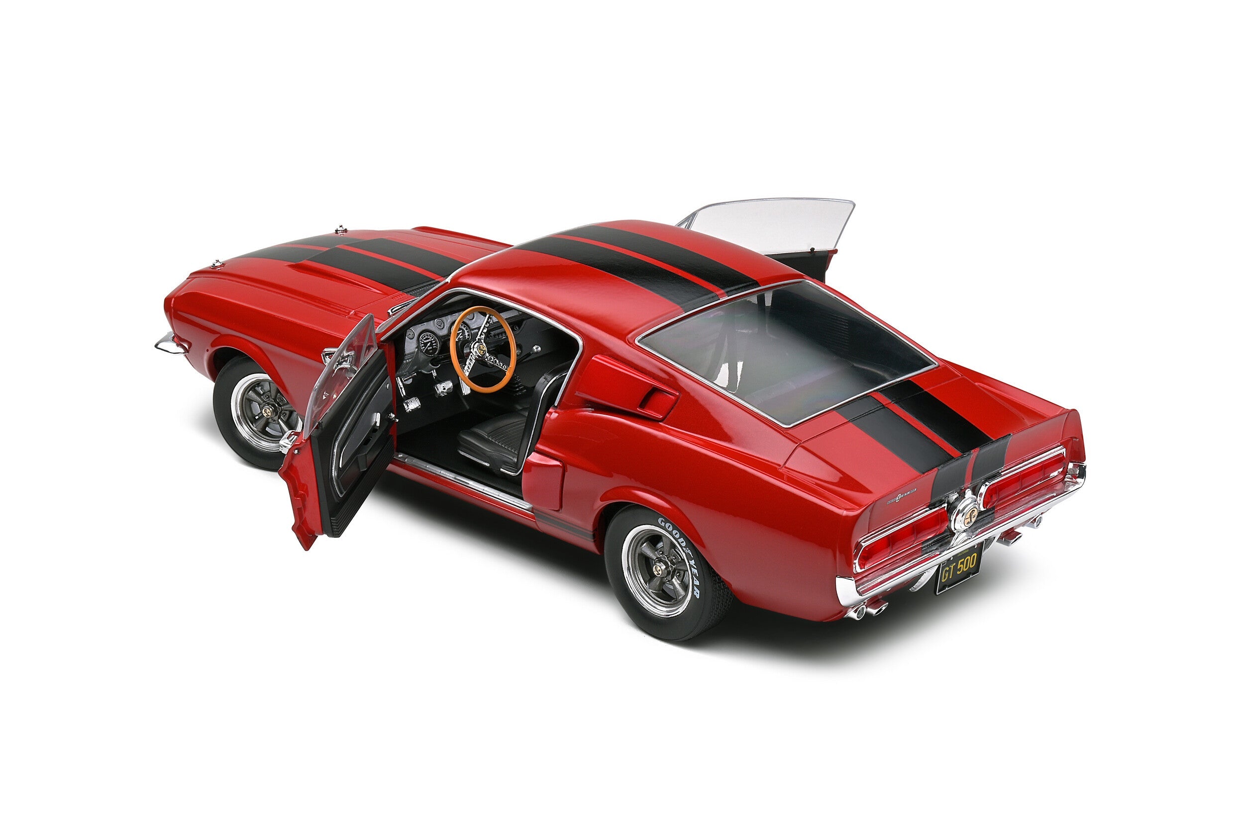 Shelby GT500 Red 1967 1:18 scale model car