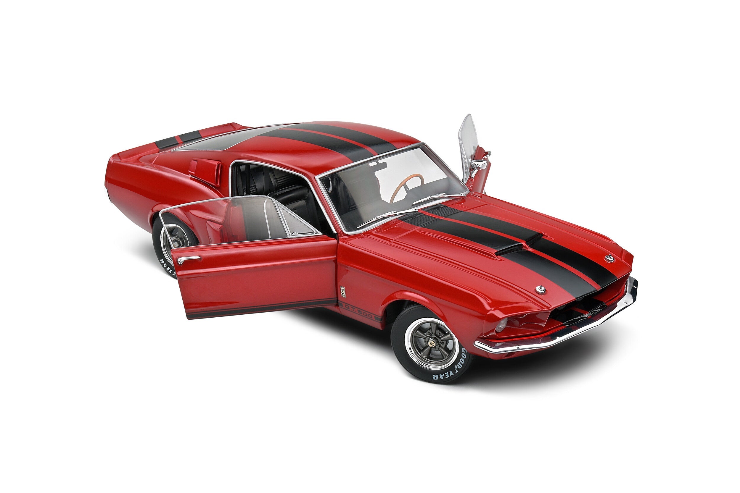 Shelby GT500 Red 1967 1:18 scale model car