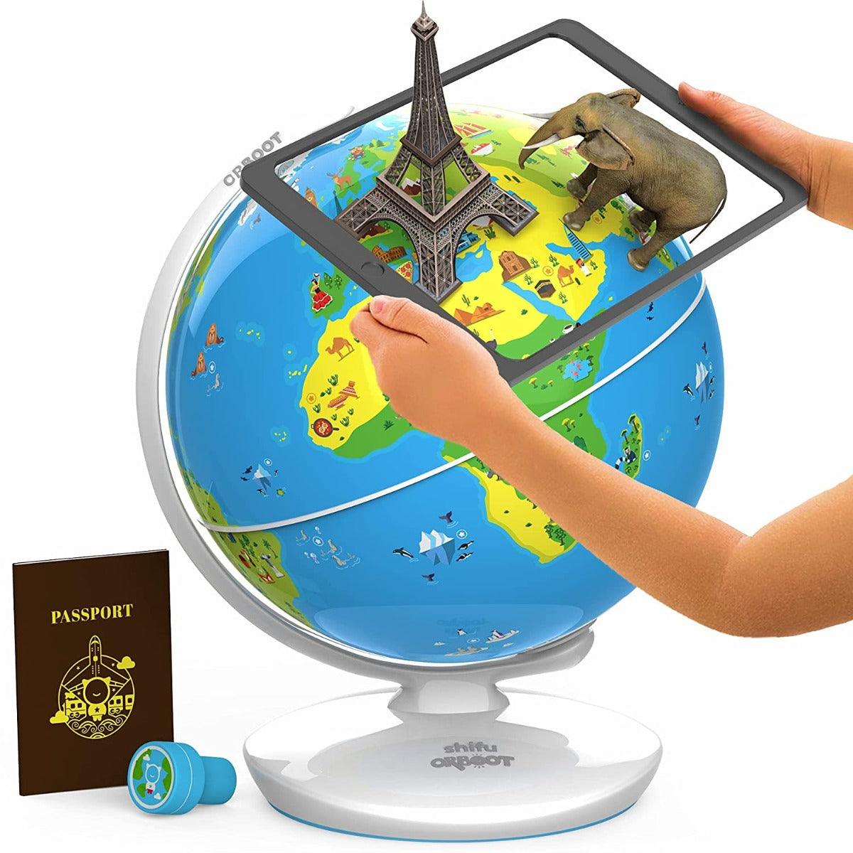 Orboot Earth - Interactive AR World Globe for Kids 4-10 Years (App Based Globe, Device Not Included)