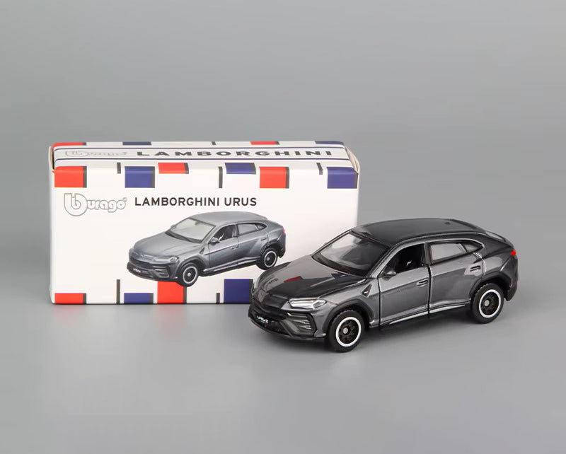 Lamborghini URUS Grey 1:64 scale model car - Bburago