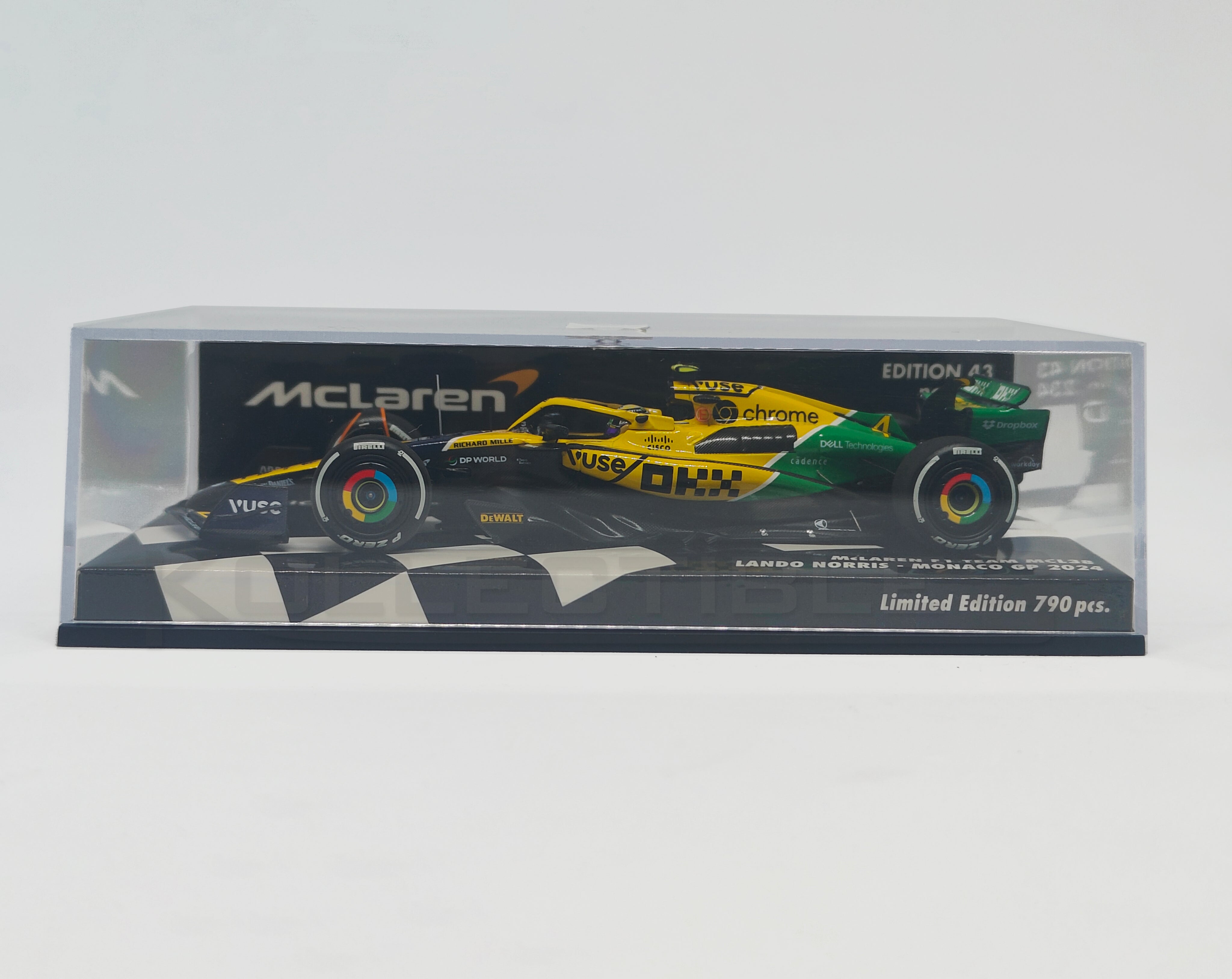 Mclaren Formula 1 Team MCL38 -2024 1:43 Scale model car - Minichamps