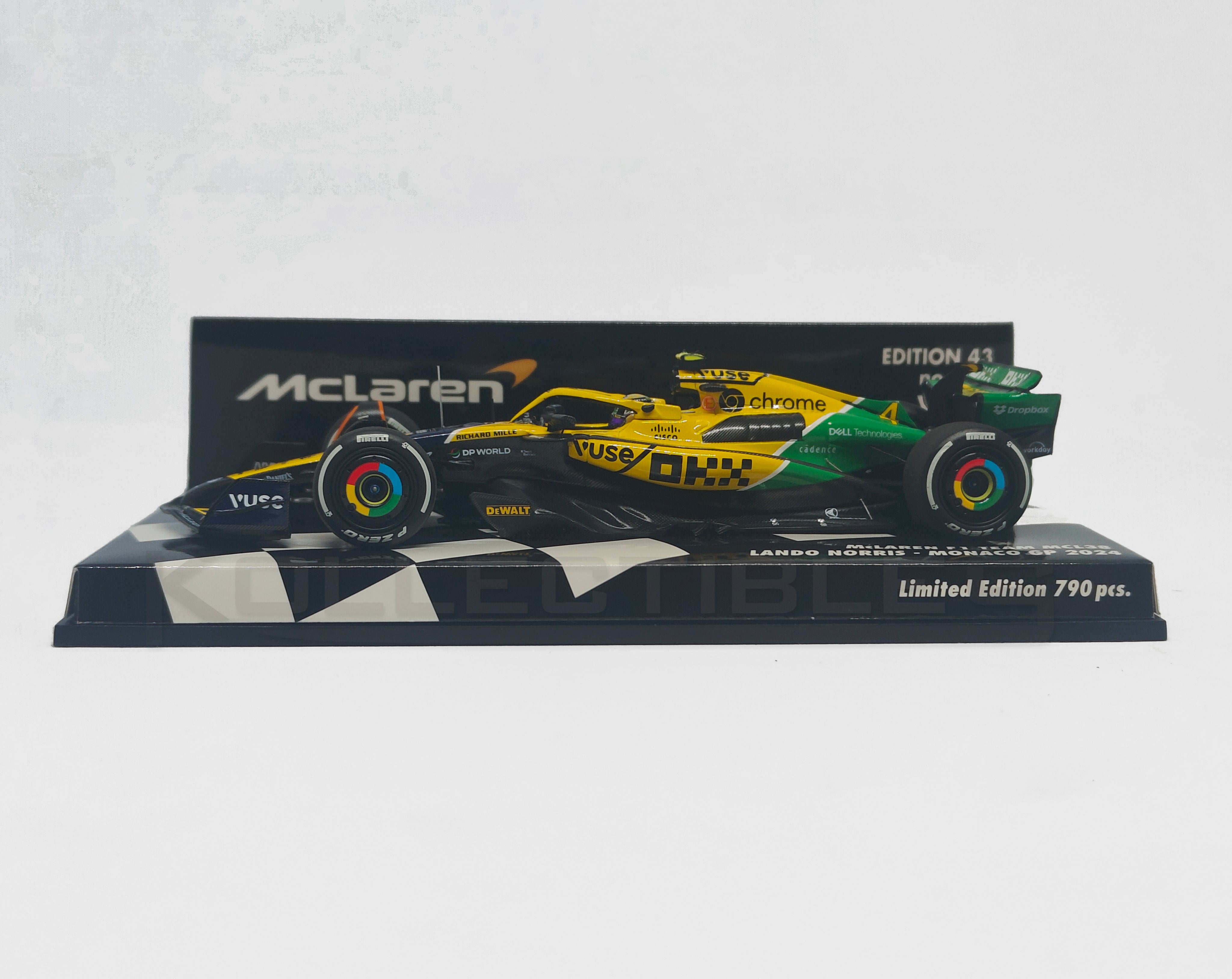 Mclaren Formula 1 Team MCL38 -2024 1:43 Scale model car - Minichamps