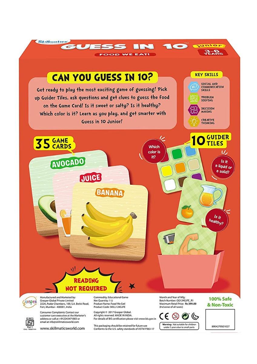 Guess in 10 Junior Food We Eat!