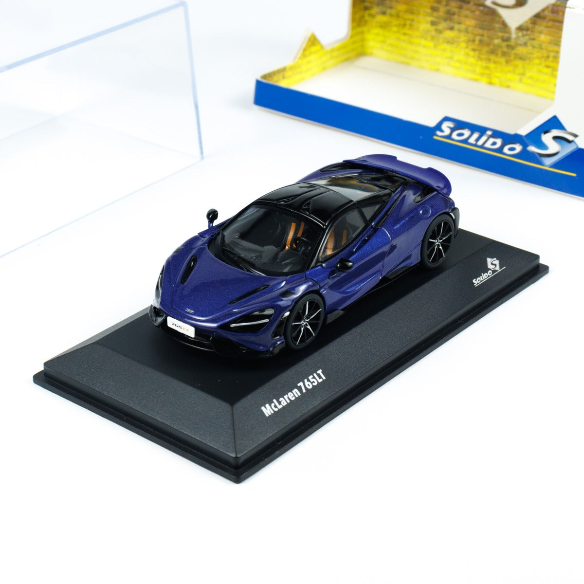 Mclaren 765 LT Purple 2020 1:43 scale model car